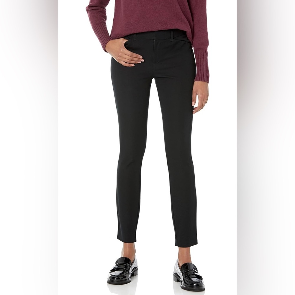 khakis by gap skinny stretch paints in black size 0 regular